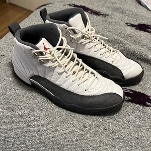 Jordan 12 Retro White Dark Grey
